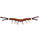 Bricole Une Pièce en Cuir Renversé avec Franges